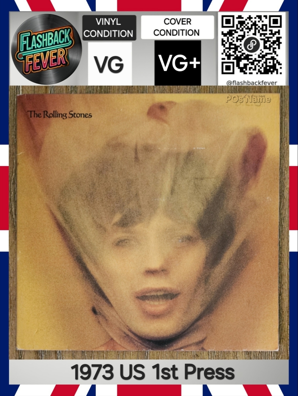 ROLLING STONES•Goats Head Soup•Aug 31 1973 US (#COC 59101) Shelley, 1st Pressing